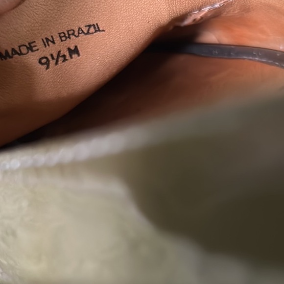 Kate Spade Lacey Olive Green Patent Leather Velvet Bow Ballet Flats Loafers  9.5 - Picture 12 of 14